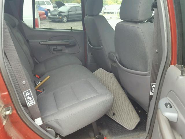 1FMZU77E91UA86419 - 2001 FORD EXPLORER S BURGUNDY photo 6