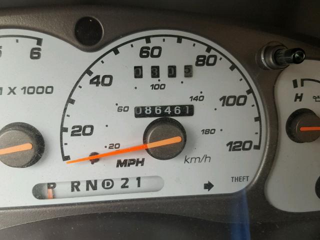 1FMZU77E91UA86419 - 2001 FORD EXPLORER S BURGUNDY photo 8