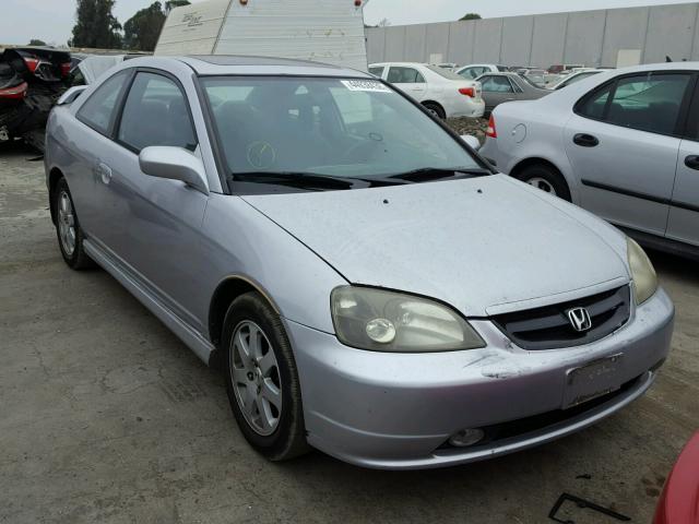 1HGEM22961L079712 - 2001 HONDA CIVIC SI GRAY photo 1