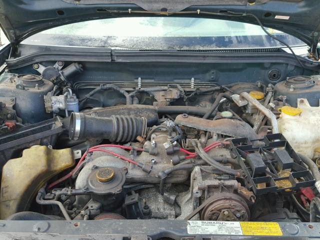 JF1SF655XWH704110 - 1998 SUBARU FORESTER S GREEN photo 7