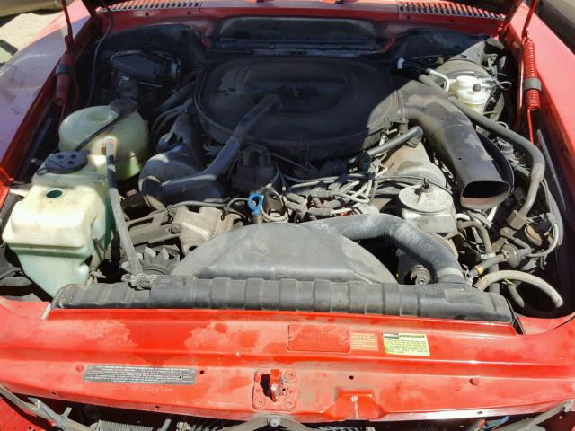 10702412022813 - 1978 MERCEDES-BENZ 450SL RED photo 7