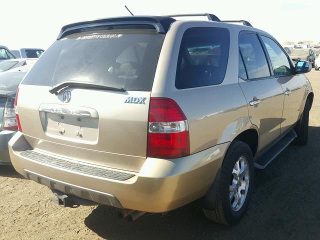 2HNYD18611H504814 - 2001 ACURA MDX GOLD photo 4