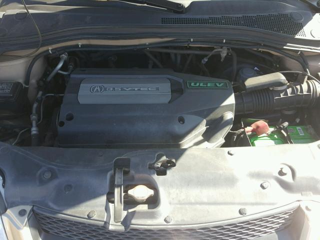 2HNYD18611H504814 - 2001 ACURA MDX GOLD photo 7