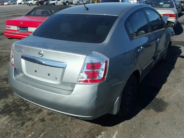 3N1AB6APXAL649227 - 2010 NISSAN SENTRA 2.0 GRAY photo 4