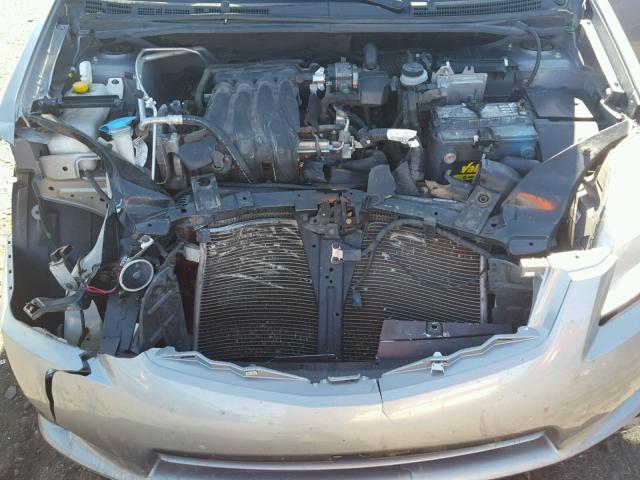 3N1AB6APXAL649227 - 2010 NISSAN SENTRA 2.0 GRAY photo 7