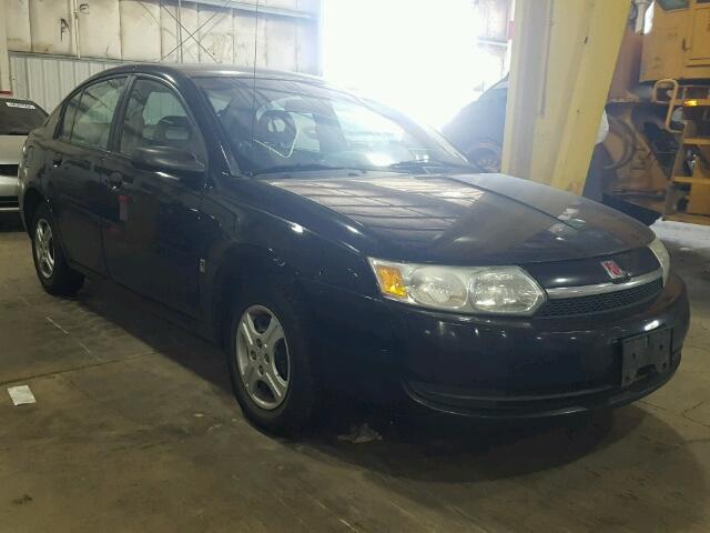 1G8AF52F54Z113424 - 2004 SATURN ION LEVEL BLACK photo 1