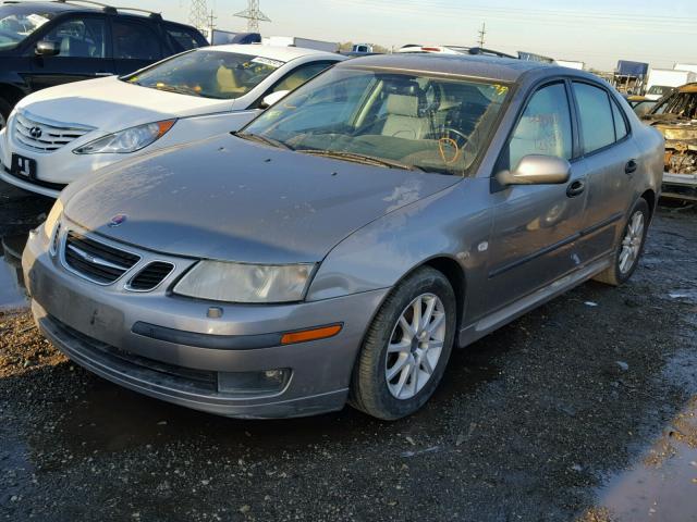 YS3FD49Y851058253 - 2005 SAAB 9-3 SILVER photo 2