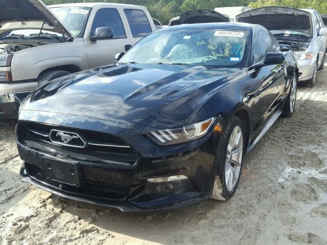 1FA6P8CF5F5314118 - 2015 FORD MUSTANG GT BLACK photo 2