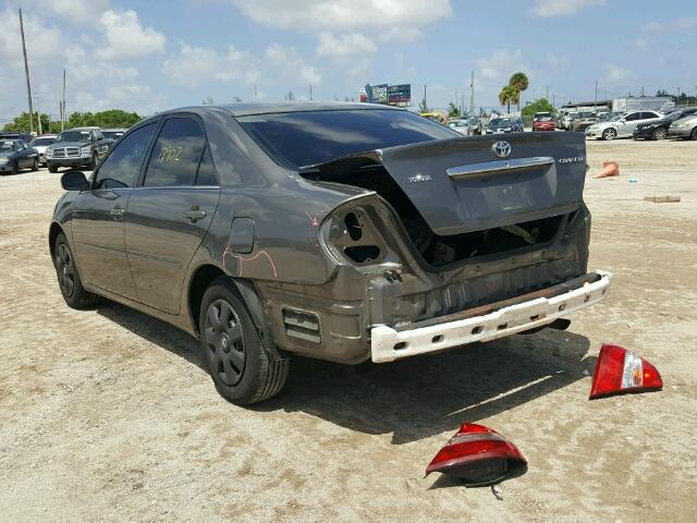 4T1BE32KX3U771066 - 2003 TOYOTA CAMRY LE GRAY photo 3