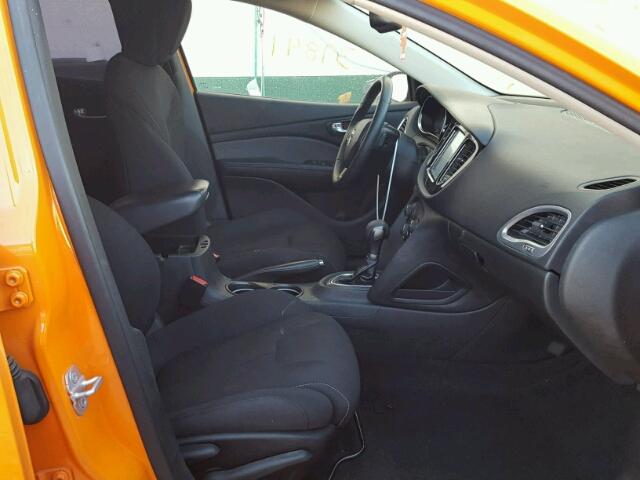 1C3CDFBA2DD295048 - 2013 DODGE DART SXT ORANGE photo 5