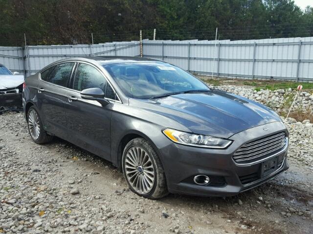 3FA6P0D99FR285195 - 2015 FORD FUSION TIT GRAY photo 1