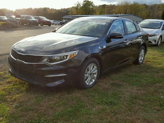 5XXGT4L37JG203244 - 2018 KIA OPTIMA BLACK photo 2