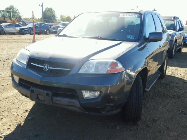 2HNYD18243H535295 - 2003 ACURA MDX GREEN photo 2