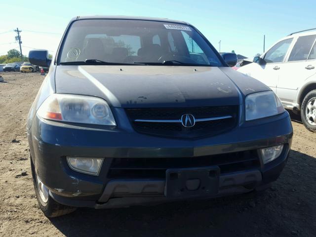 2HNYD18243H535295 - 2003 ACURA MDX GREEN photo 9