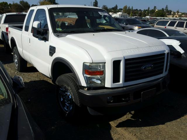 1FTSX215X8EC21064 - 2008 FORD F250 SUPER WHITE photo 1