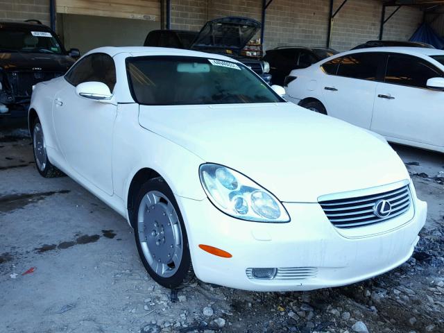 JTHFN48Y420034991 - 2002 LEXUS SC WHITE photo 1