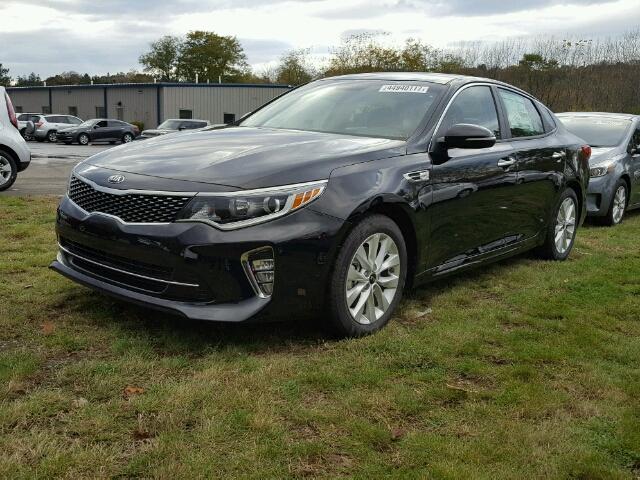 5XXGT4L34JG191098 - 2018 KIA OPTIMA BLACK photo 2