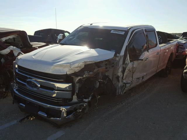 1FT8W3BT1HED49743 - 2017 FORD F350 SUPER WHITE photo 2