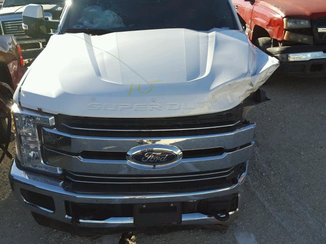 1FT8W3BT1HED49743 - 2017 FORD F350 SUPER WHITE photo 7