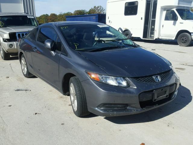 2HGFG3B83CH517028 - 2012 HONDA CIVIC EX GRAY photo 1