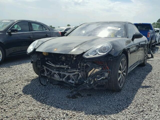 WP0AD2A78EL044737 - 2014 PORSCHE PANAMERA S BLACK photo 2