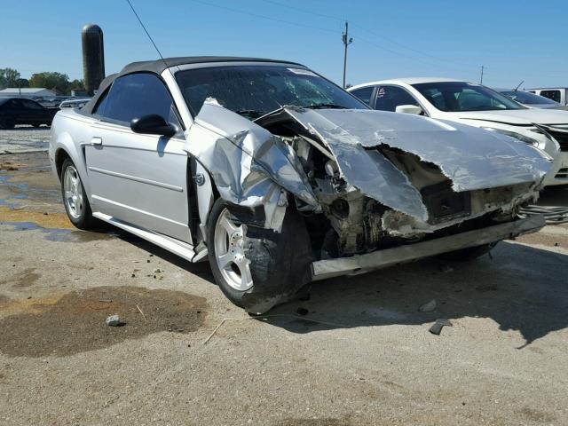 1FAFP44634F216106 - 2004 FORD MUSTANG SILVER photo 1