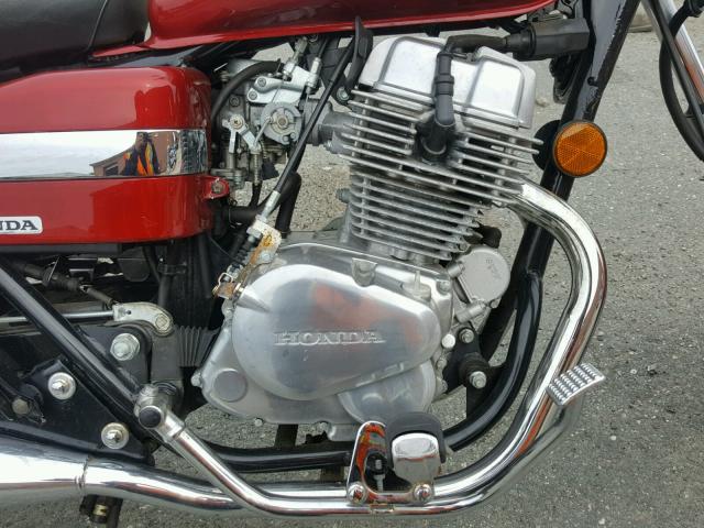 JH2MC13044K005391 - 2004 HONDA CMX250 C RED photo 7