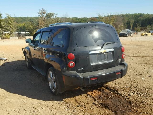 3GNDA33P47S631451 - 2007 CHEVROLET HHR LT BLACK photo 3