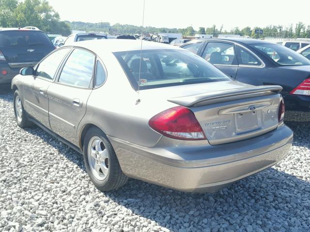 1FAFP55S74A182492 - 2004 FORD TAURUS SES BEIGE photo 3