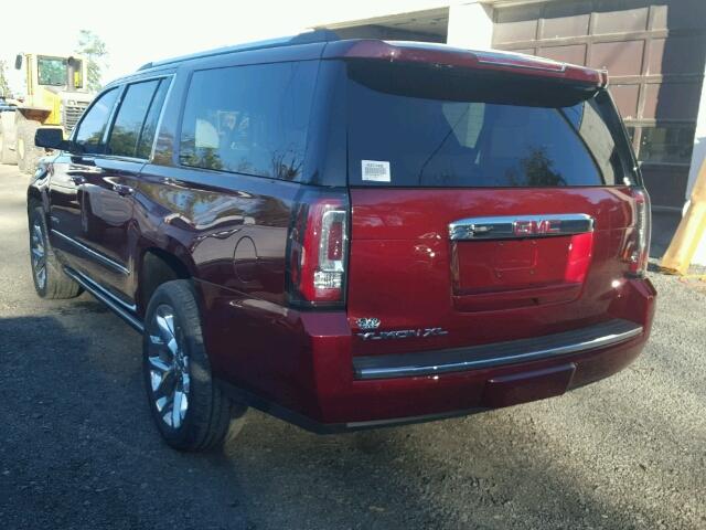 1GKS1HKJ8HR336145 - 2017 GMC YUKON XL D BURGUNDY photo 3