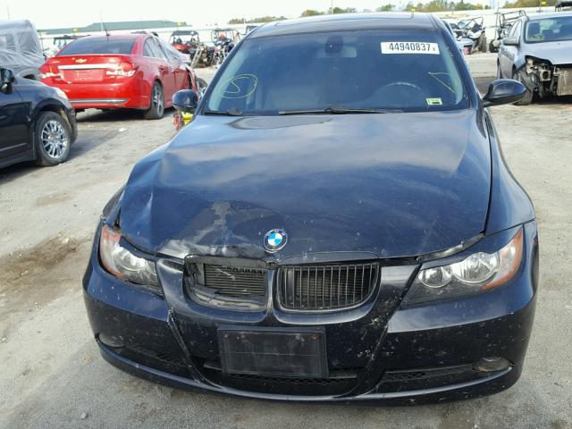 WBAVA37537ND55456 - 2007 BMW 328 BLACK photo 7