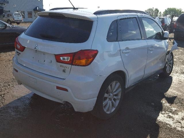 JA4AJ4AU6BZ606597 - 2011 MITSUBISHI RVR GT WHITE photo 4