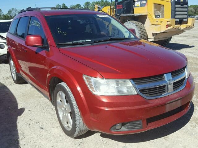 3D4PG5FV8AT121182 - 2010 DODGE JOURNEY SX RED photo 1