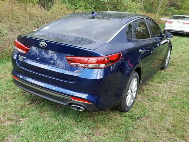 5XXGT4L35JG191224 - 2018 KIA OPTIMA BLUE photo 4