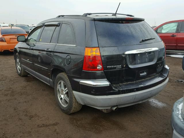 2A8GF68X47R327477 - 2007 CHRYSLER PACIFICA T BLACK photo 3