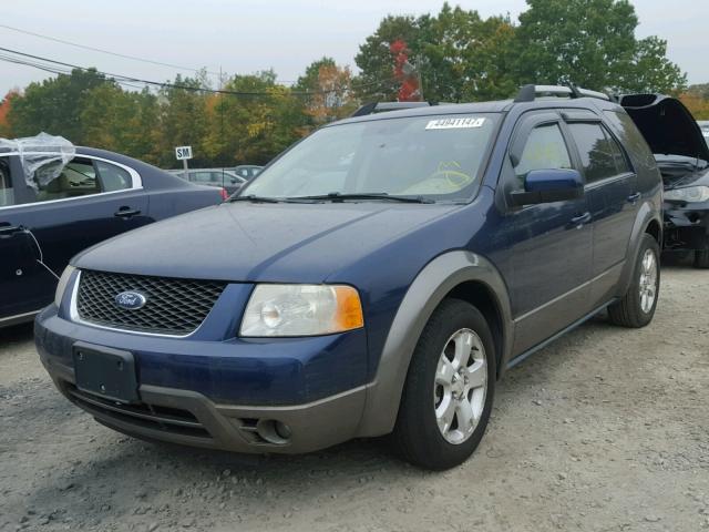 1FMDK05147GA11979 - 2007 FORD FREESTYLE BLUE photo 2