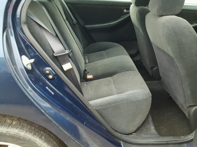 2T1BR32E25C346217 - 2005 TOYOTA COROLLA CE BLUE photo 6