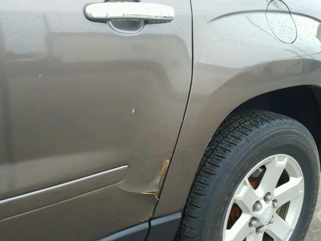 5GZER23728J131287 - 2008 SATURN OUTLOOK XR ყავისფერი ფოტო 9