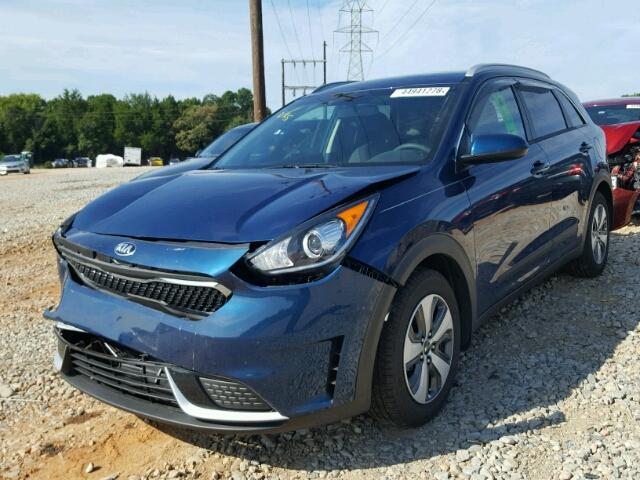 KNDCB3LC3J5118188 - 2018 KIA NIRO FE BLUE photo 2