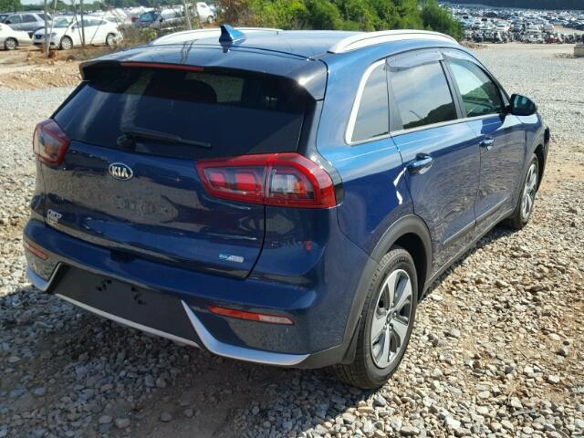 KNDCB3LC3J5118188 - 2018 KIA NIRO FE BLUE photo 4