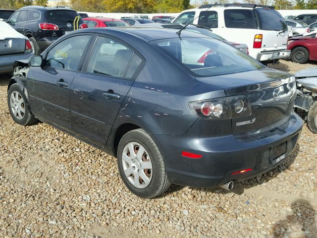 JM1BK32F481164427 - 2008 MAZDA 3 I GRAY photo 3