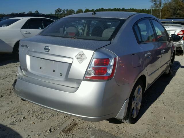 3N1AB61E09L655256 - 2009 NISSAN SENTRA 2.0 SILVER photo 4