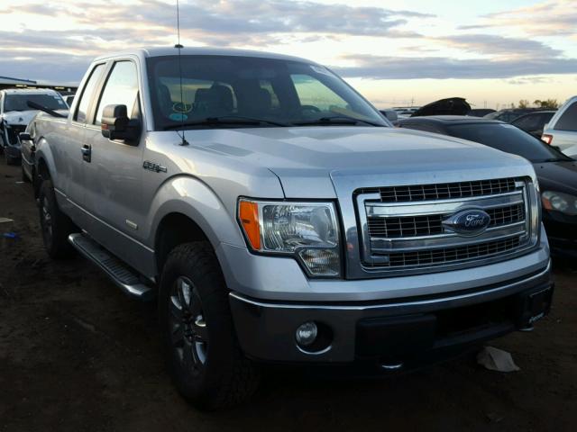 1FTFX1ET9DFD11041 - 2013 FORD F150 SILVER photo 1