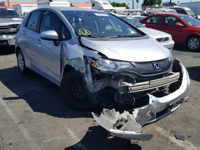 3HGGK5H50FM778330 - 2015 HONDA FIT LX SILVER photo 1