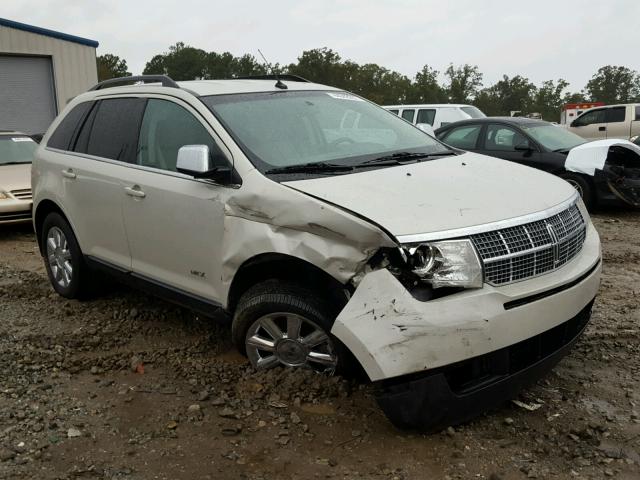 2LMDU68C27BJ31818 - 2007 LINCOLN MKX CREAM photo 1