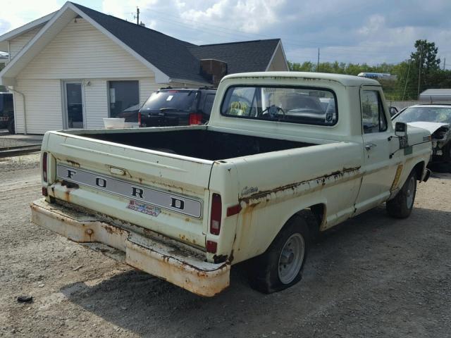 F10ACJ80053 - 1971 FORD F-150 WHITE photo 4