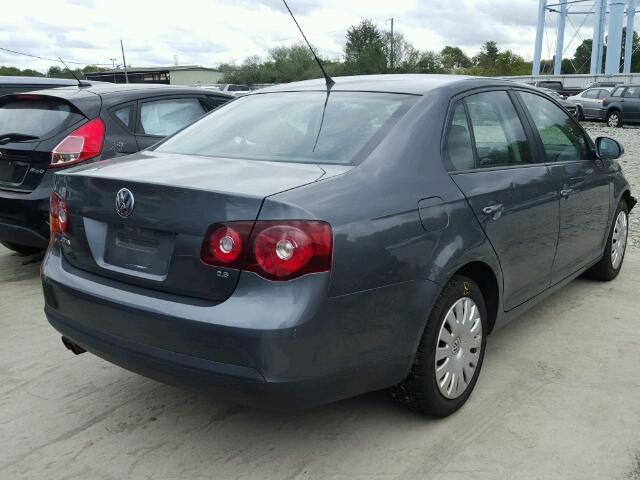 3VWJZ71K69M179588 - 2009 VOLKSWAGEN JETTA S GRAY photo 4