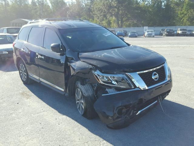 5N1AR2MN5DC658022 - 2013 NISSAN PATHFINDER BLACK photo 1