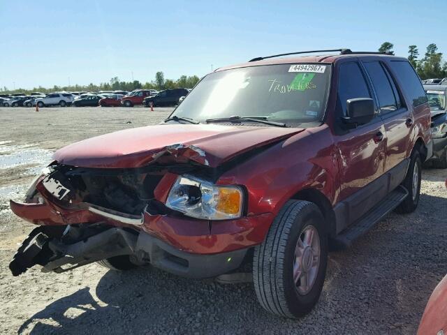 1FMRU15W24LA15730 - 2004 FORD EXPEDITION RED photo 2