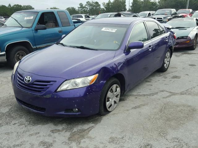 JTNBE46K673031574 - 2007 TOYOTA CAMRY NEW PURPLE photo 2